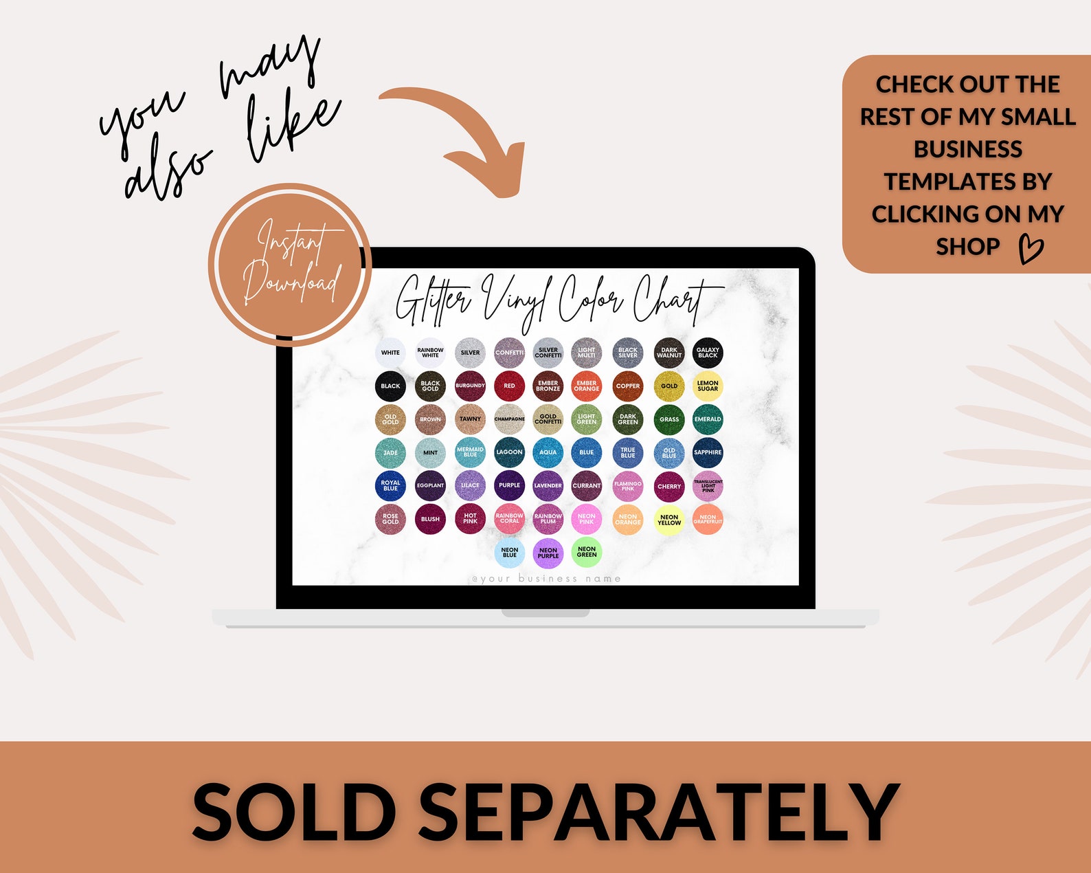 Editable Vinyl Instructions Template, Vinyl Decal Care Card Canva ...