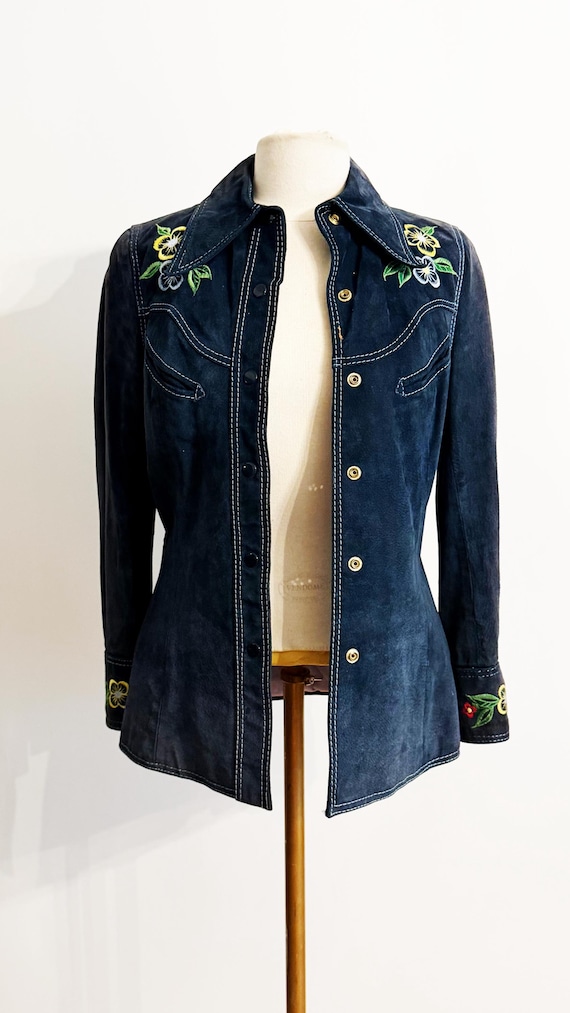 1970s Western Jacket / Vintage Western Wear / Sue… - image 9