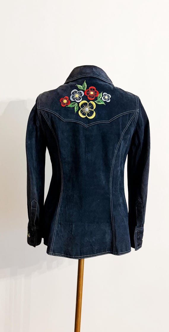 1970s Western Jacket / Vintage Western Wear / Sue… - image 7