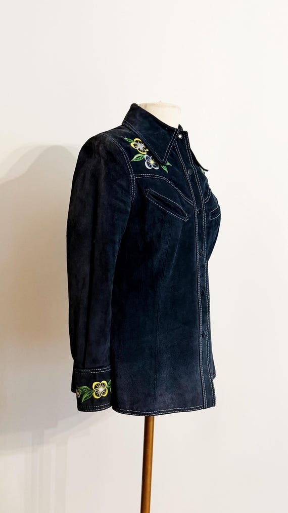 1970s Western Jacket / Vintage Western Wear / Sue… - image 6