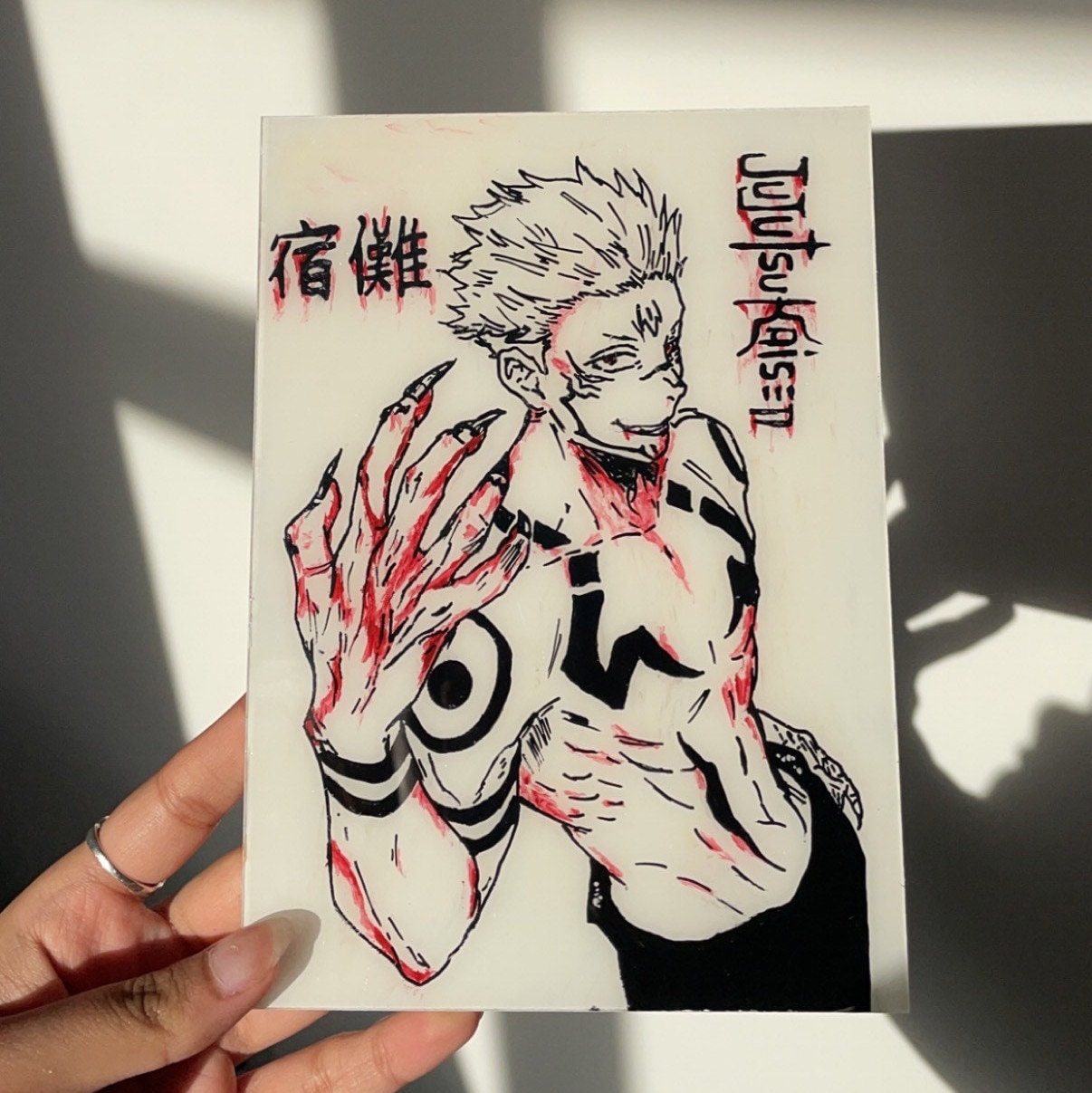 Jujutsu Kaisen Sukuna' Poster by nz wrks, Displate