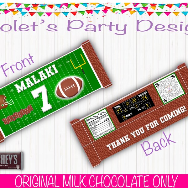 Printable Football Cake Topper - Etsy