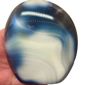 A Large ORCA AGATE Polished Standing Freeform Crystal Mineral Specimen Gemstone