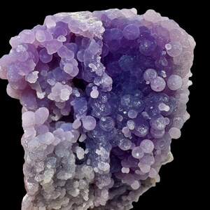 A Light Purple Grape Achat Amethyst Chalcedon Mineral Specimen Edelstein Kristall botryoidal Cluster