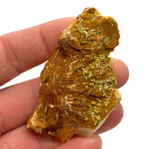 Rare Big Green Pyromorphite from Steinbach France  Crystal Mineral Specimen