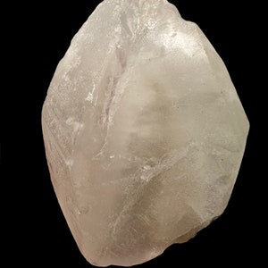A Large Fully Terminated  Dumortierite in Quartz with Sidecar Crystals Extra Growth Mineral Specimen Gemstone