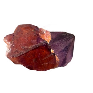 Hematite included Amethyst Crystal Mineral Specimen with Phantoms Gemstone
