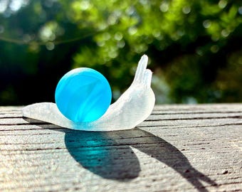 Iceberg Snarble, snail and marble