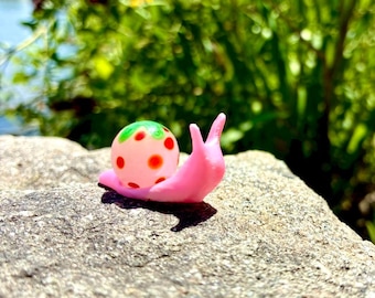 Berry Blossom Snarble, snail and marble