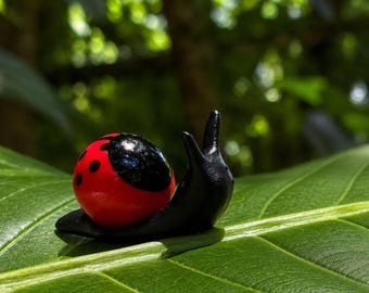 Ladybug Snarble, snail and marble