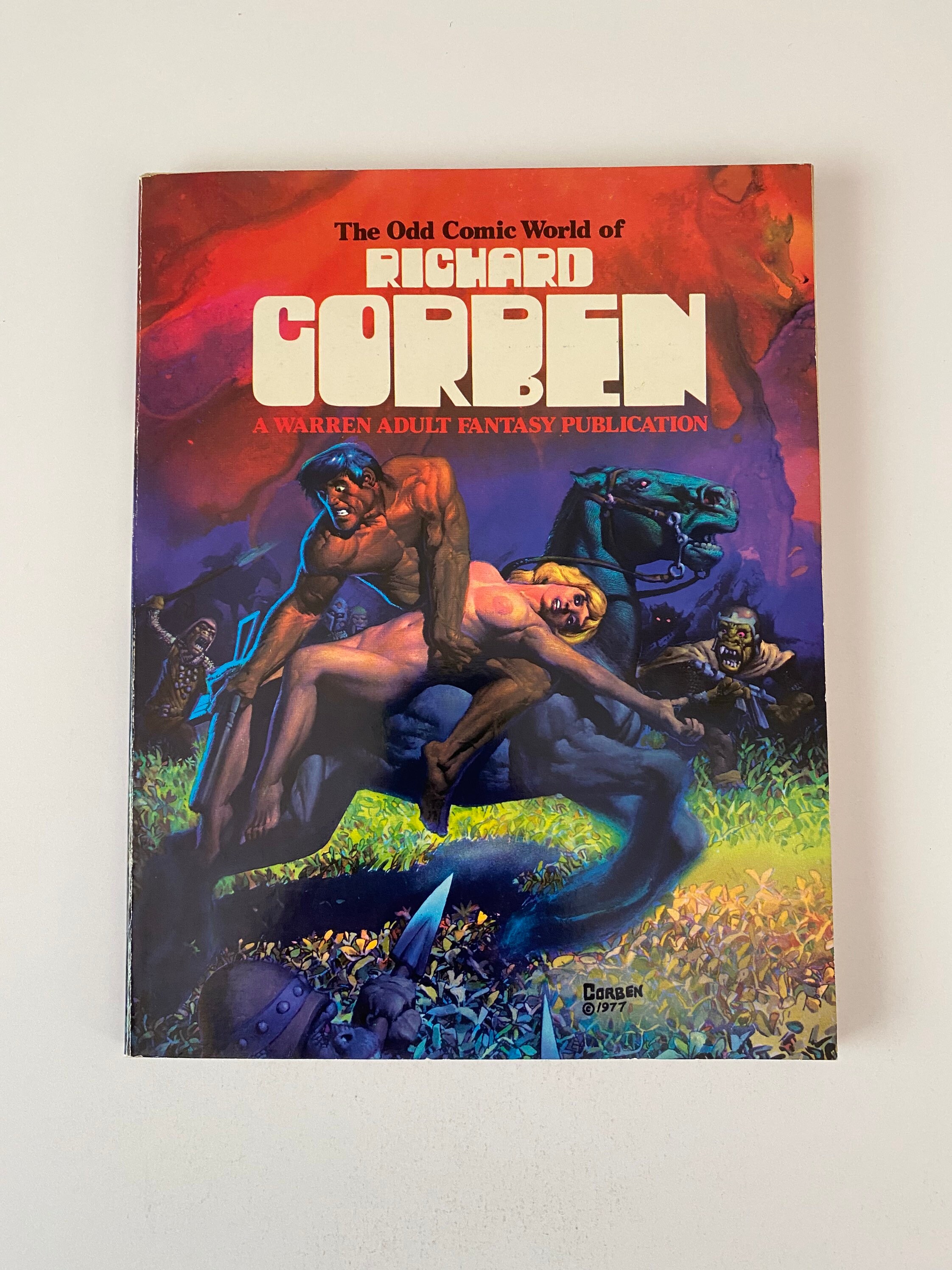 通販でクリスマス The Etsy - 1977 CORBEN, RICHARD of World Comic Odd 青年漫画