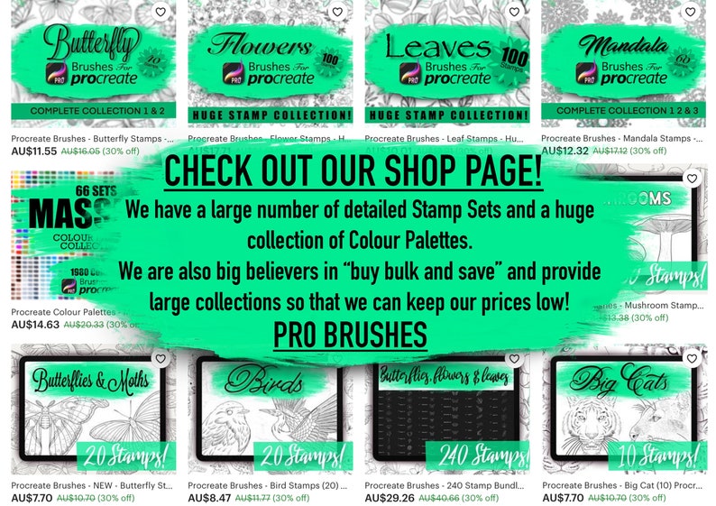COMMERCIAL LICENSE Basic PR0 BRUSHES see terms in description image 3