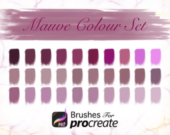 Boho Chic Colour Set - Procreate Colour Palettes