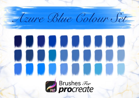 Ion Azure Blue Hair Color - wide 8