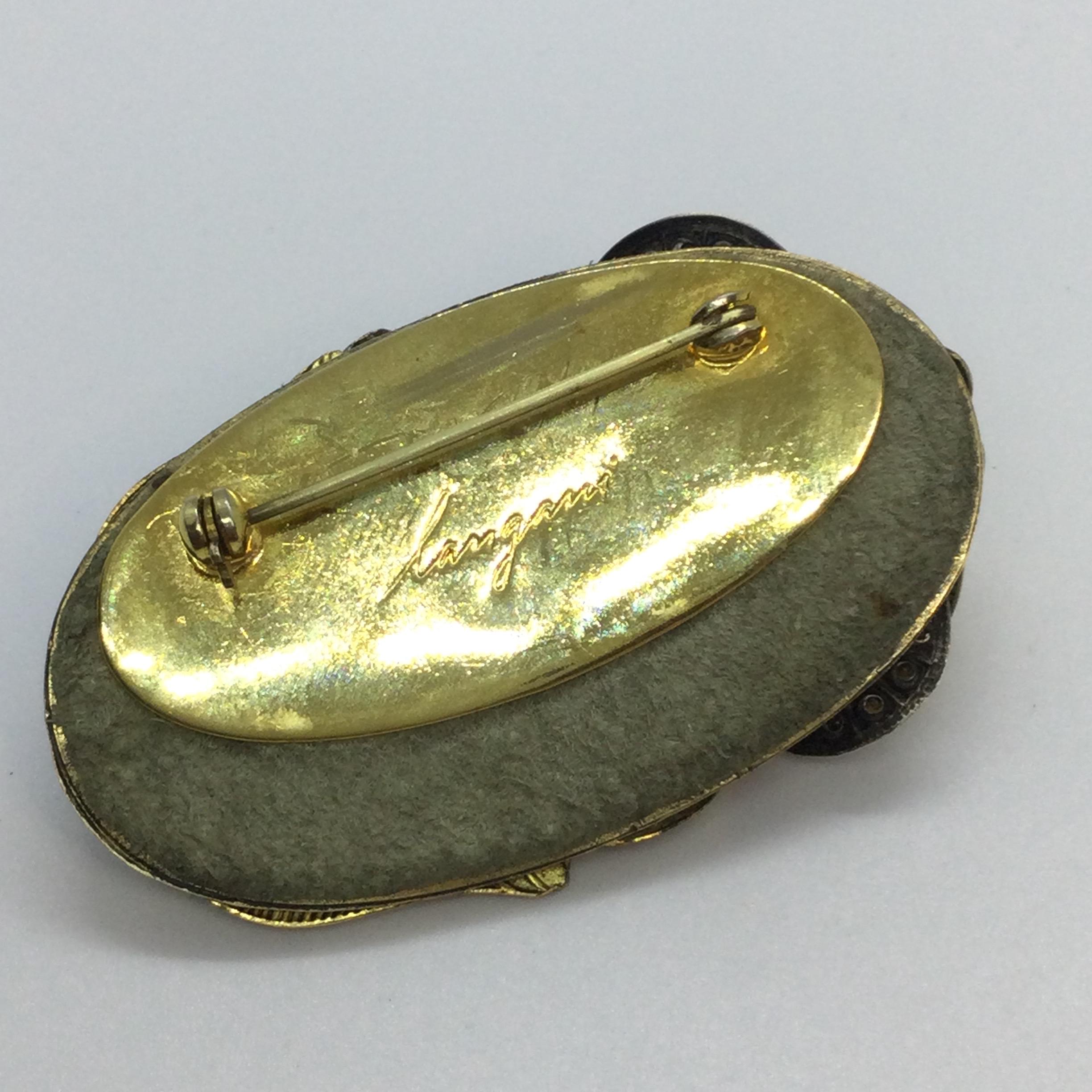 ランガーニの希少なヴィンテージブローチ。 - Etsy 日本