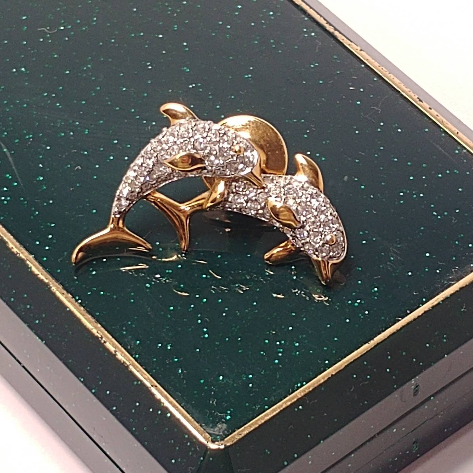 Swarovski crab sale brooch