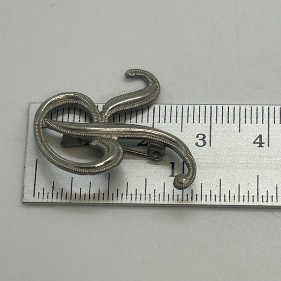 R&M ※プロフィールご確認ください※様 Vintage Brooch Pin Letter R Monogram Name Initial Brooch Silver