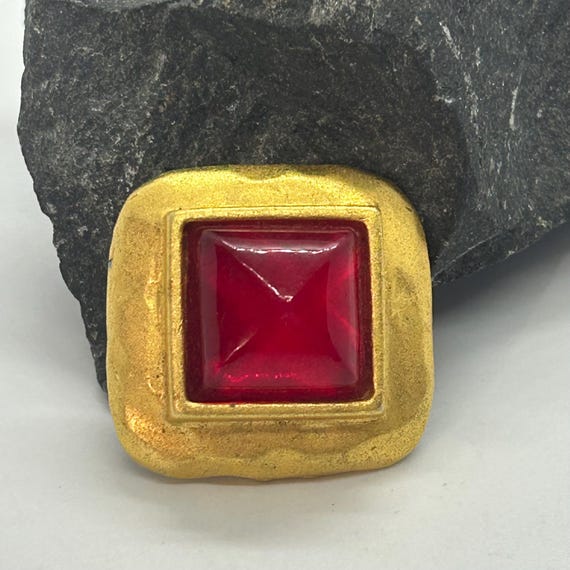 Bague or jaune 18k et diamant 0.45 carats - tdd 49 - 3.74 grs