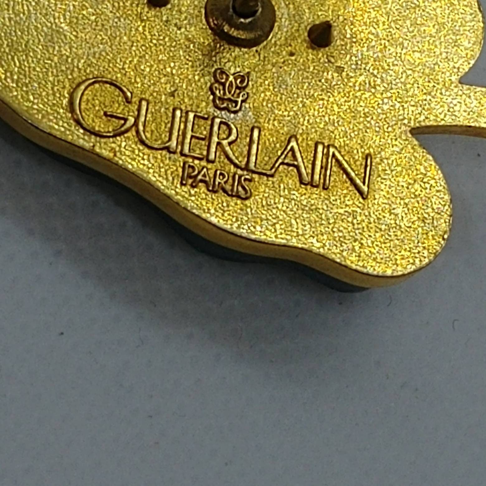 Broche Vintage Signée Guerlain - Bijou Ancien Rare - Occasion