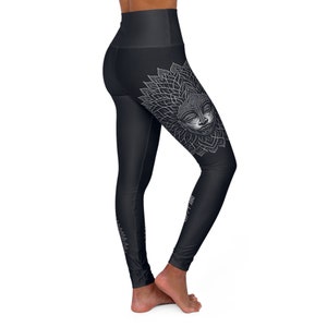 Polainas de yoga chinas de gran alcance Mandala sol pantalones de yoga para hacer ejercicio con zen