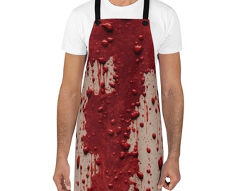 Bloody Butcher Apron Sublimation Print Bloody Butcher Apron Sublimation Print