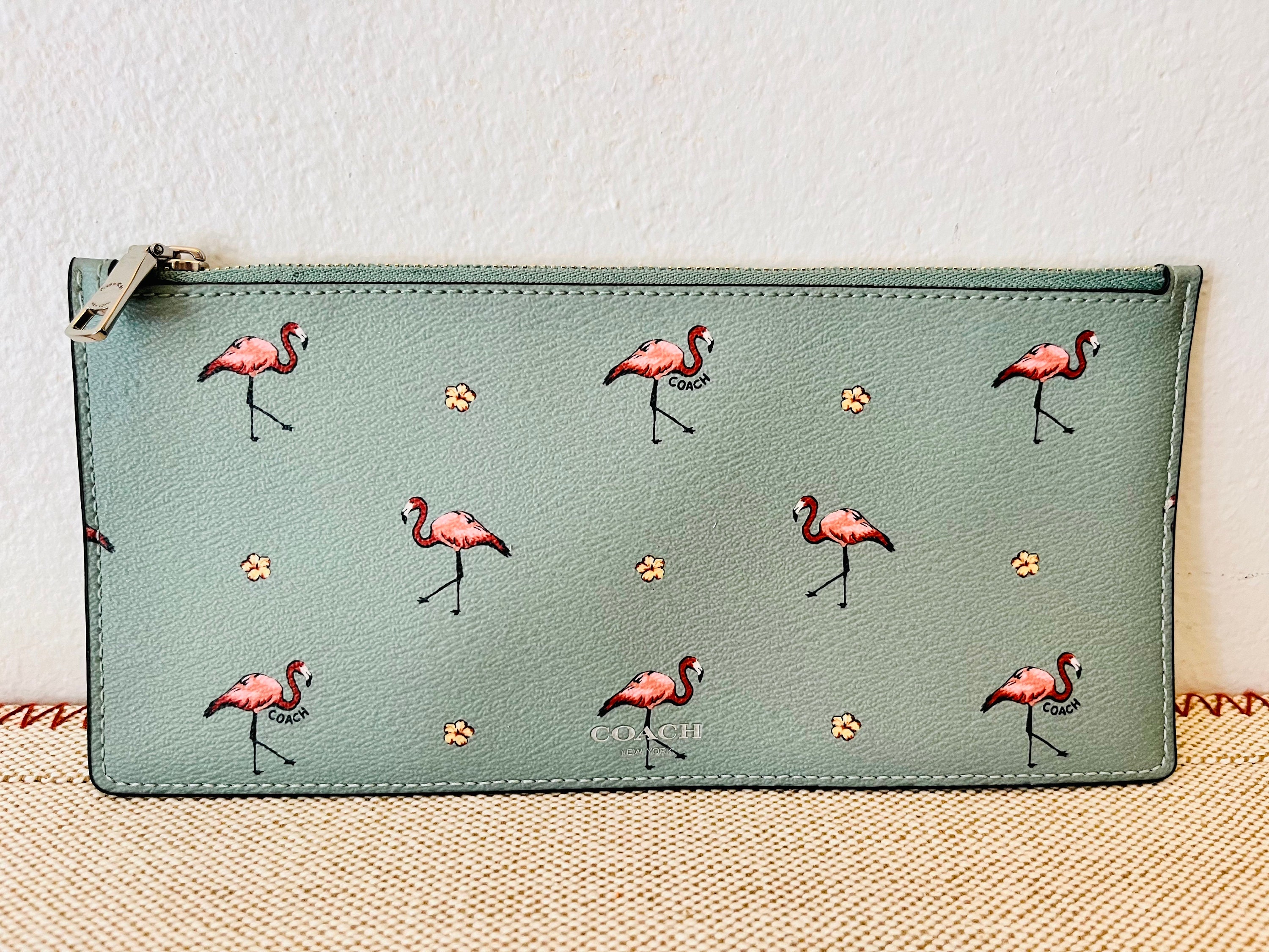 Flamingo purse coach deals