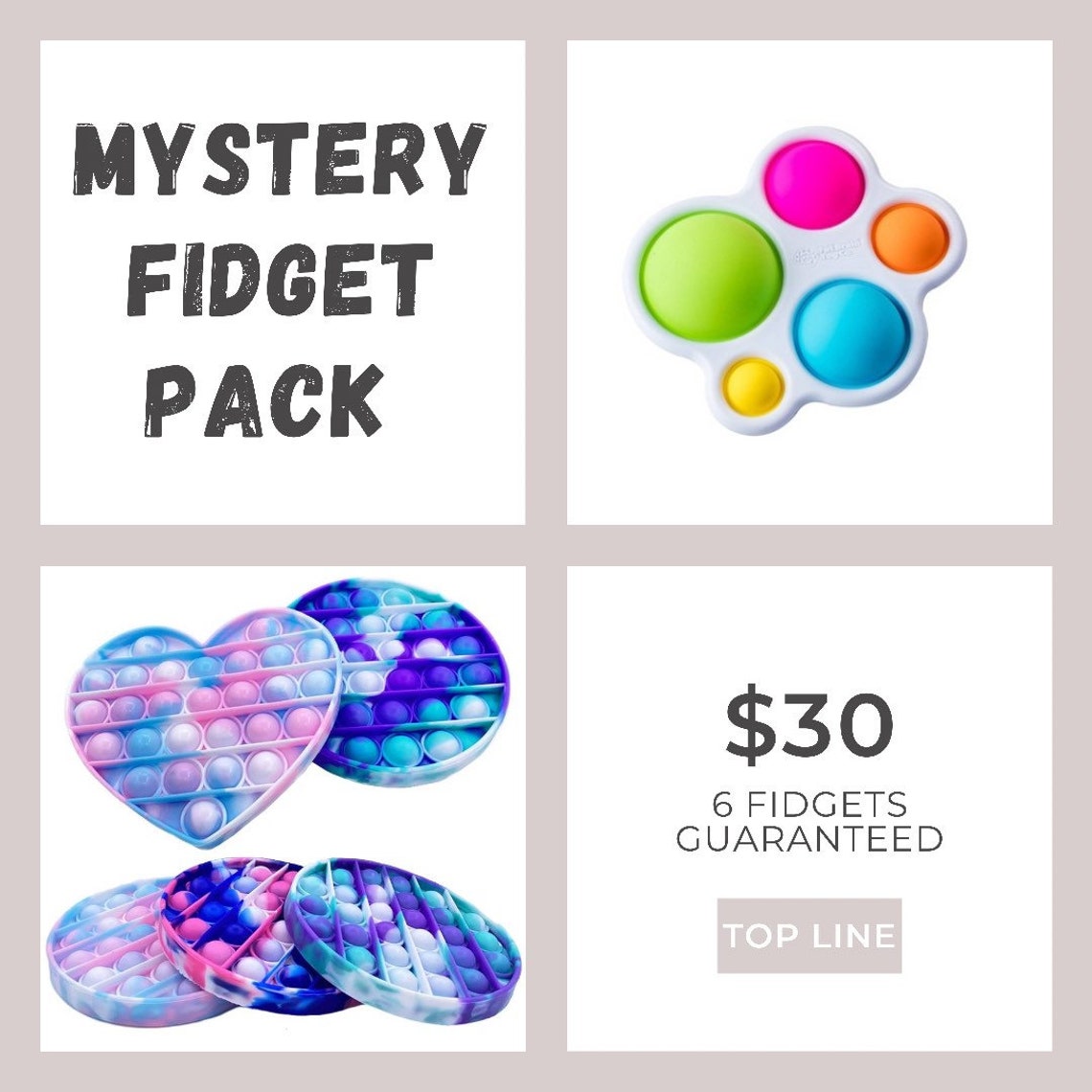 Mystery Fidget Pack | Etsy