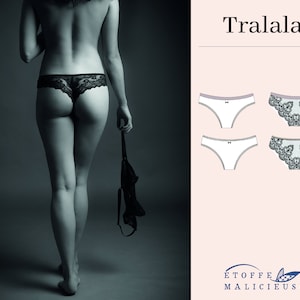 Sewing pattern PDF, Tralala le tanga (French)