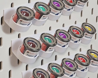 Humbrol, Revell, Paint Storage IKEA Skadis Pegboard