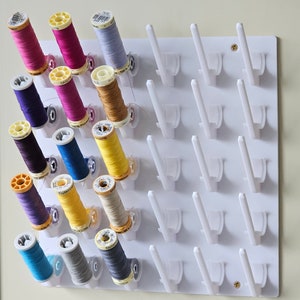 Thread Rack PDF Pattern & Plans to BUILD Your OWN Free Standing 6 Feet Tall  31.5 Inches Wide Quilter's Thread Stand 