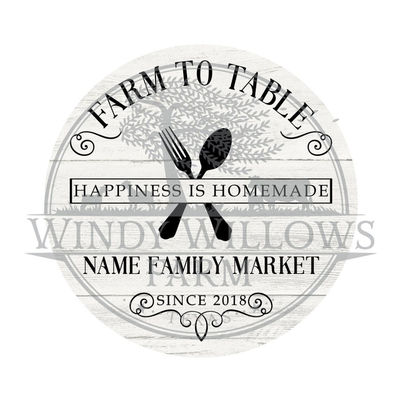 Farm to Table Etsy