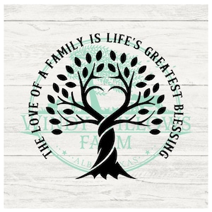 The love of a family is life&#39;s greatest blessing