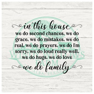 In this house