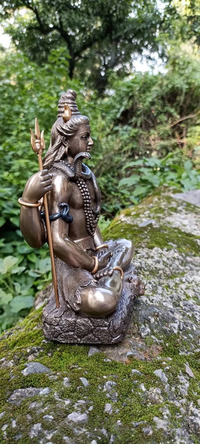 Shiva Statue Lord Shiva Statue Mahadev Statue Trishul Etsy