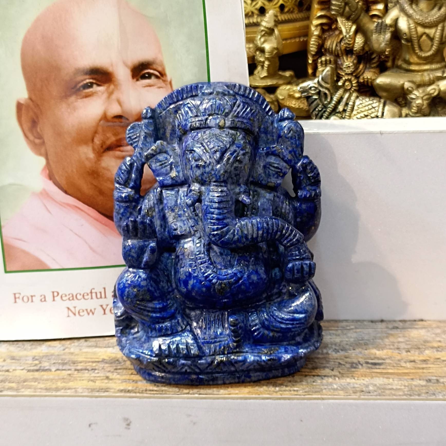 Lapis lazuli ganesha deals