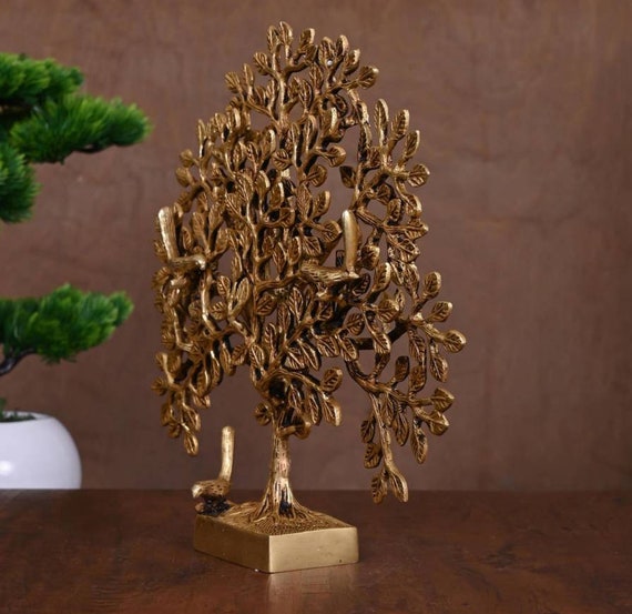 Brass Sculpture - Banyan Tree (Large)