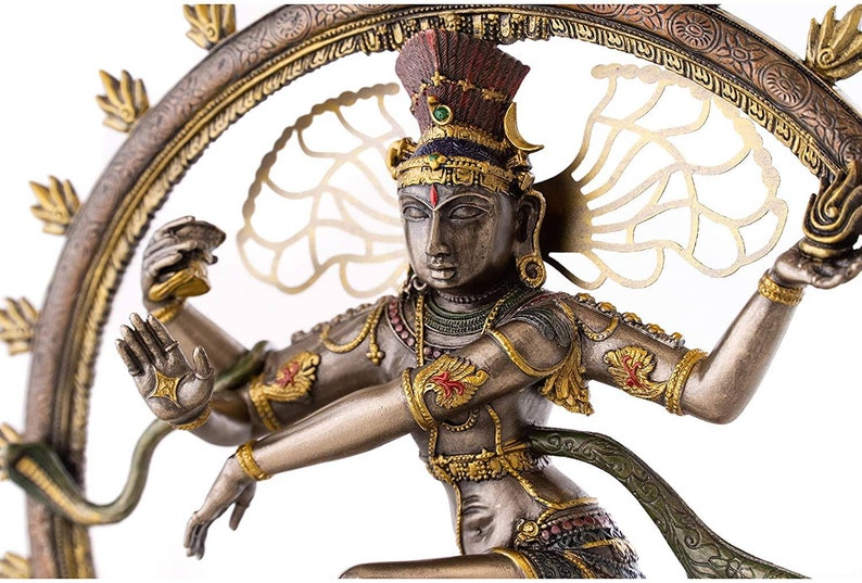 Dancing Shiva Nataraj Statue, 26CM, Bonded Bronze Shiva Natraja Idol, Home Decor, hotsell Temple Altar Yoga Hall Studio Decor, Lord Of Dance