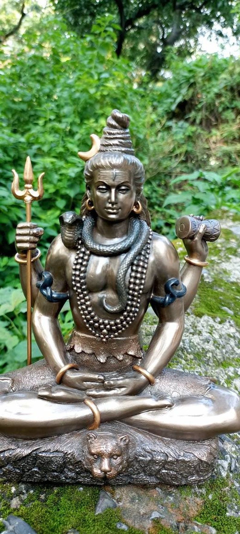 Shiva Statue Lord Shiva Statue Mahadev Statue Trishul Etsy