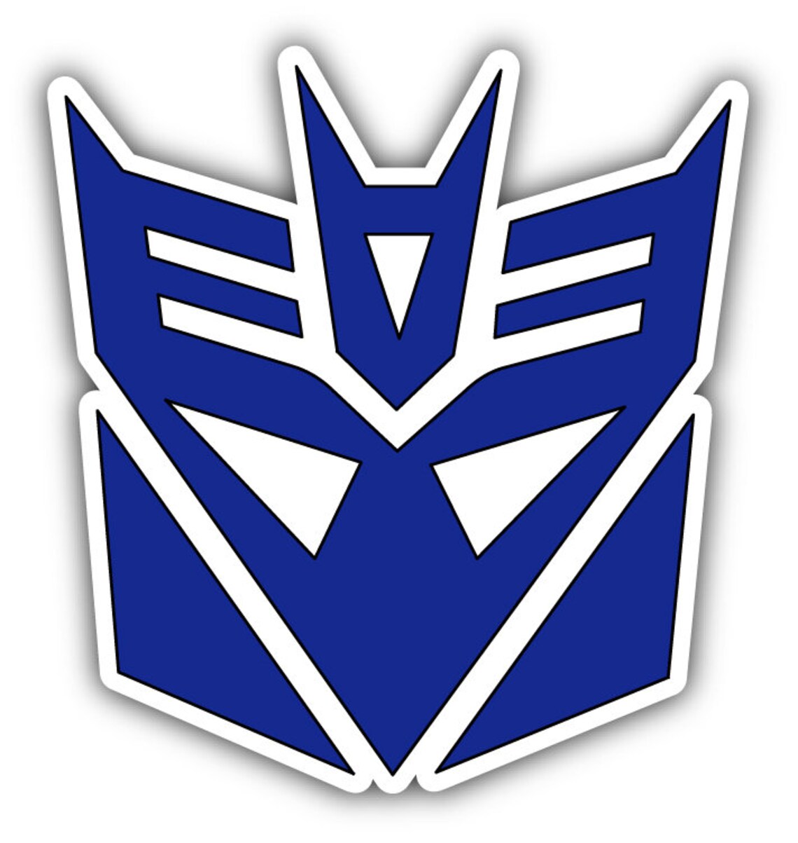 Transformers Movie Logo Car Bumper Sticker Decal Etsy