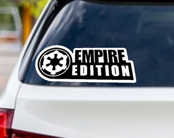 Star Wars Empire Edition CUT File - Vinyl Decal - Cricut SVG
