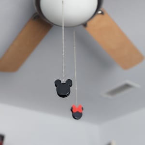 Mickey und Minnie Deckenfan zieht - Disney Fan Pulls