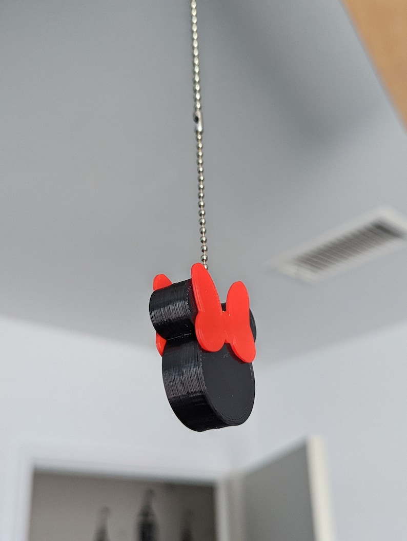 Mickey and Minnie Ceiling Fan Pulls Chain Pulls Disney Fan Etsy