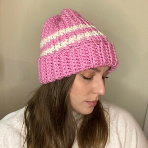 Bold Stripe Beanie