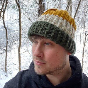Color Block Beanie