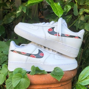 Nike Air Force 1 Custom Akatsuki Anime Manga - Etsy UK