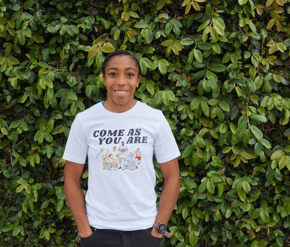 Come as You Are Rugby T-shirt | Etsy