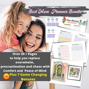 Best Mom Planner Printable | Daily Routine Printable