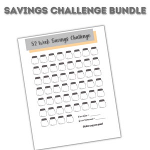 Mini Savings Challenge Bundle