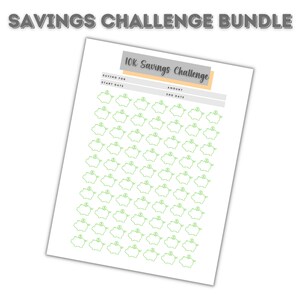 Mini Savings Challenge Bundle