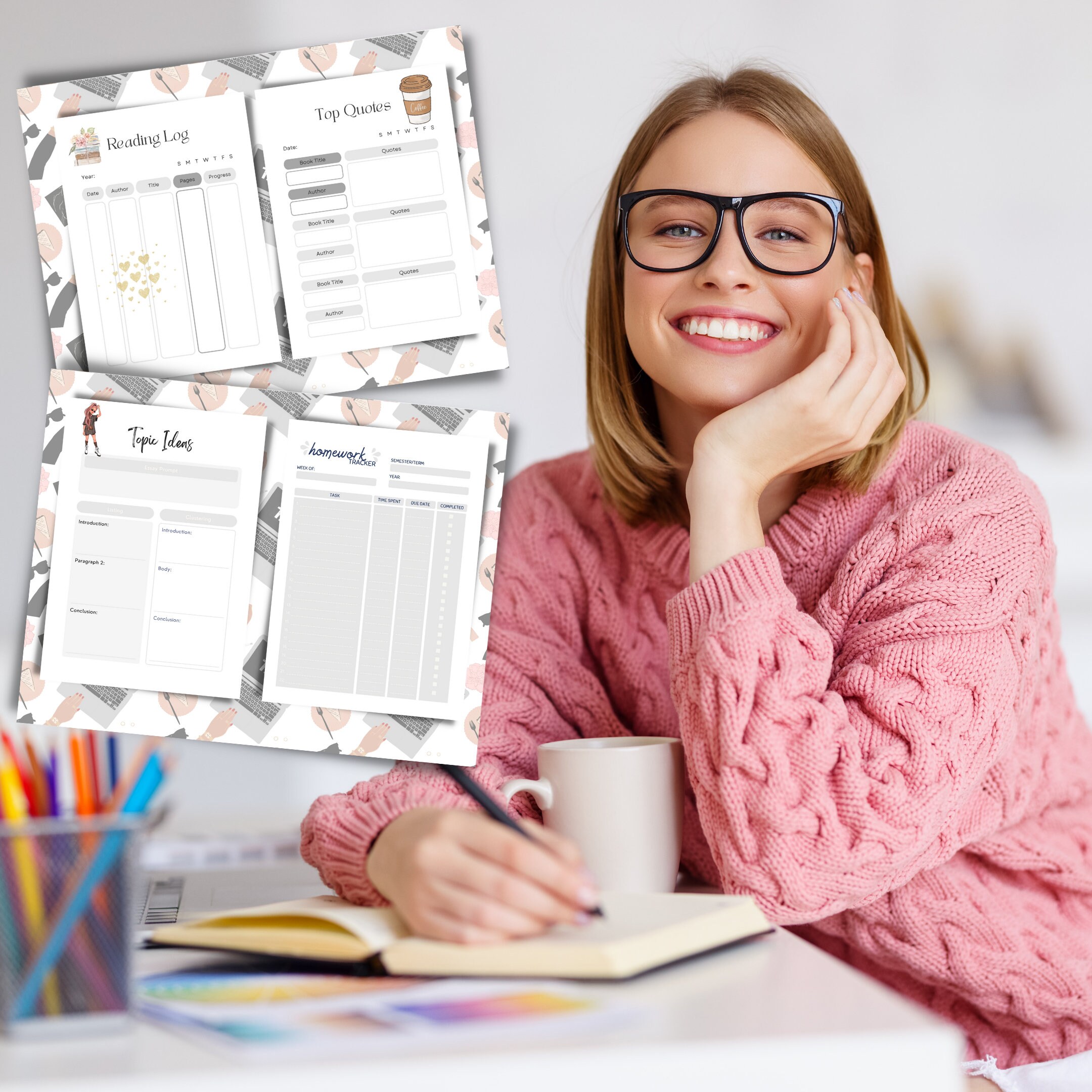 Best College Planner Printable Printable Academic Planner Assignment